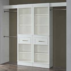 wayfair double closet system